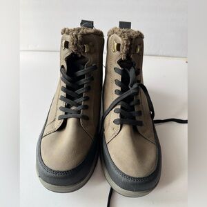 Weatherproof Men's Logjam brownSize 10 Memory Foam Sneaker Boots